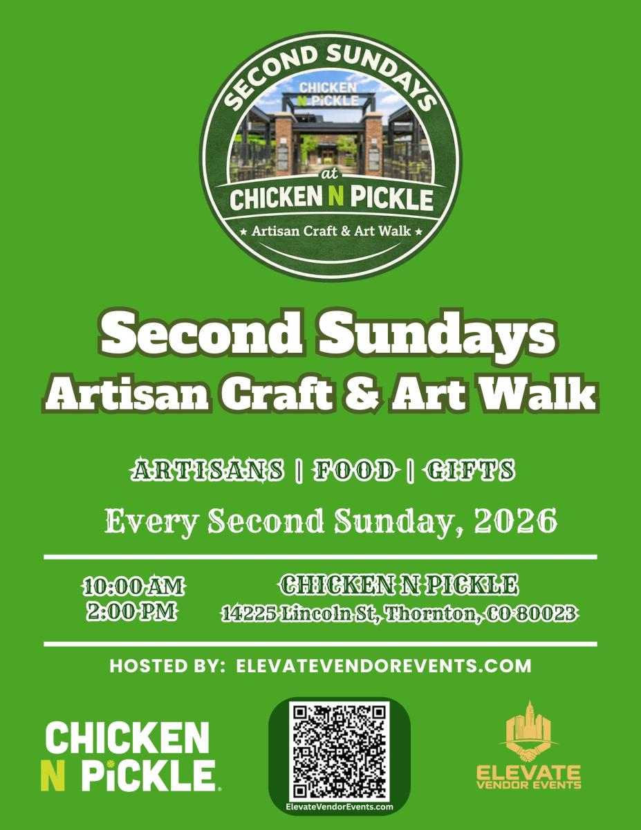Chicken N Pickle Second Sundays Artisan & Craft Walk