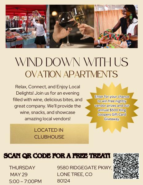 Wine Down at Ovation Apartments
