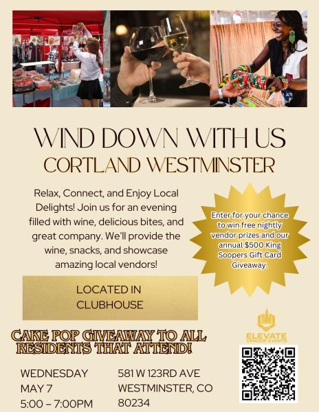 Wine Down at Cortland Westminster