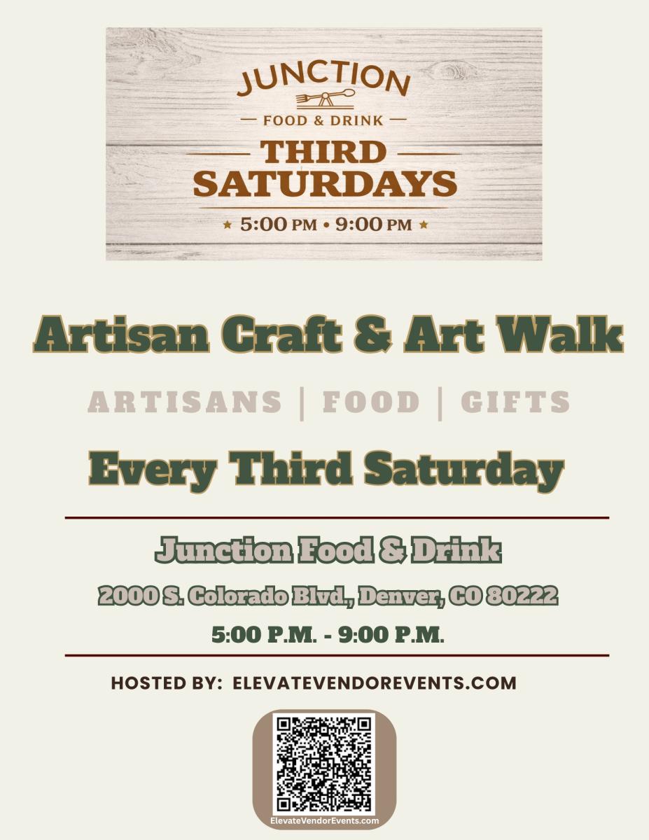 JUNCTION FOOD & DRINK Artisan Art&Craft Walk