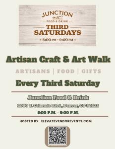 JUNCTION FOOD&DRINK Artisan Art&Craft Walk