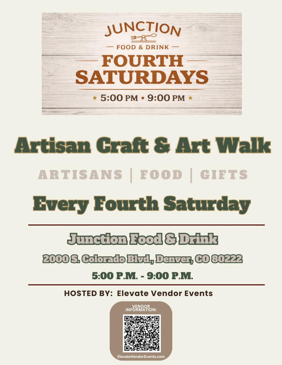 JUNCTION FOOD & DRINK Artisan Art&Craft Walk