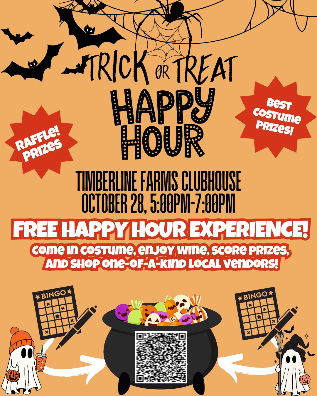 Halloween Happy Hour at Timberline Farms
