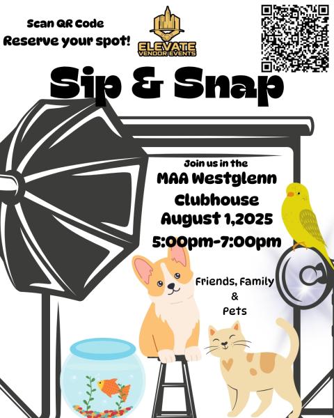 Sip & Snap at MAA Westglenn