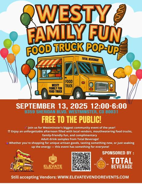 Westy Family Fun Pop Up Sponsored by Total Beverage