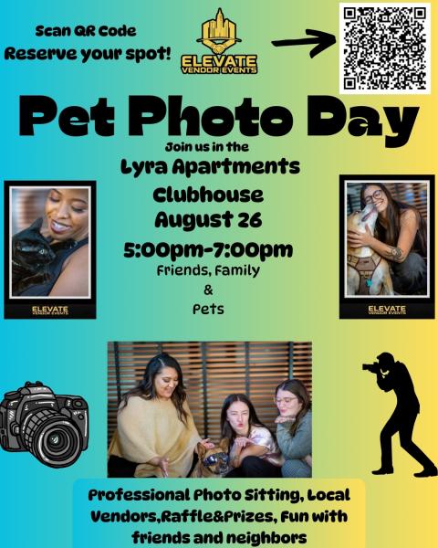 Pet Photo Day at Lyra Apartments