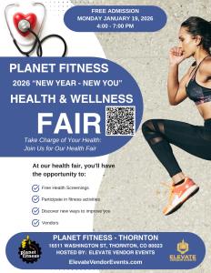 Planet Fitness Thornton Health Fair