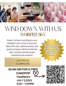 Wine Down at Whisper Sky cover picture