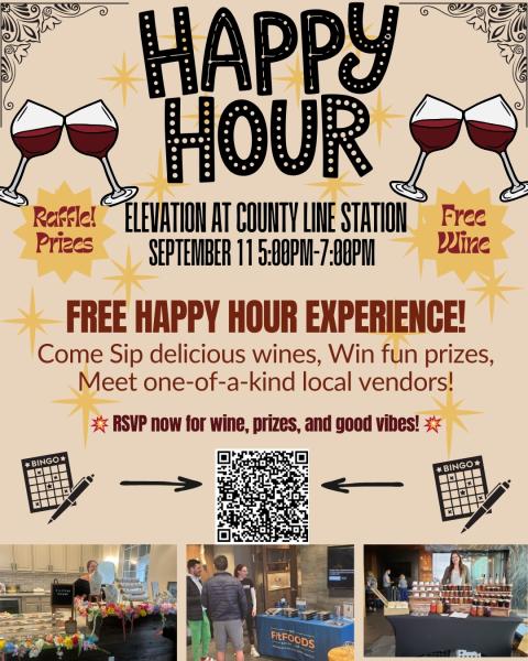 Happy Hour at Elevation at County Line Station