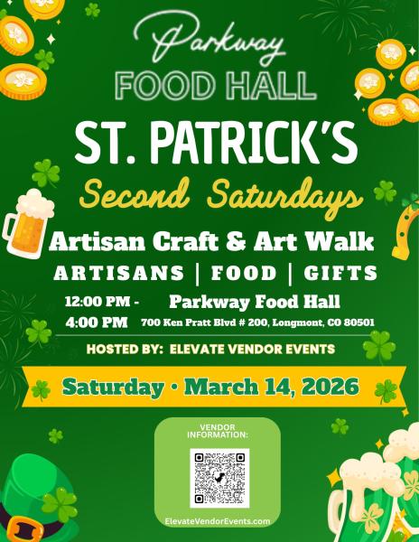 Parkway Food Hall Second Saturday's Artisan Craft & Art Walk