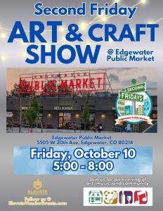 Edgewater Public Market  Second Friday's Art & Craft Show
