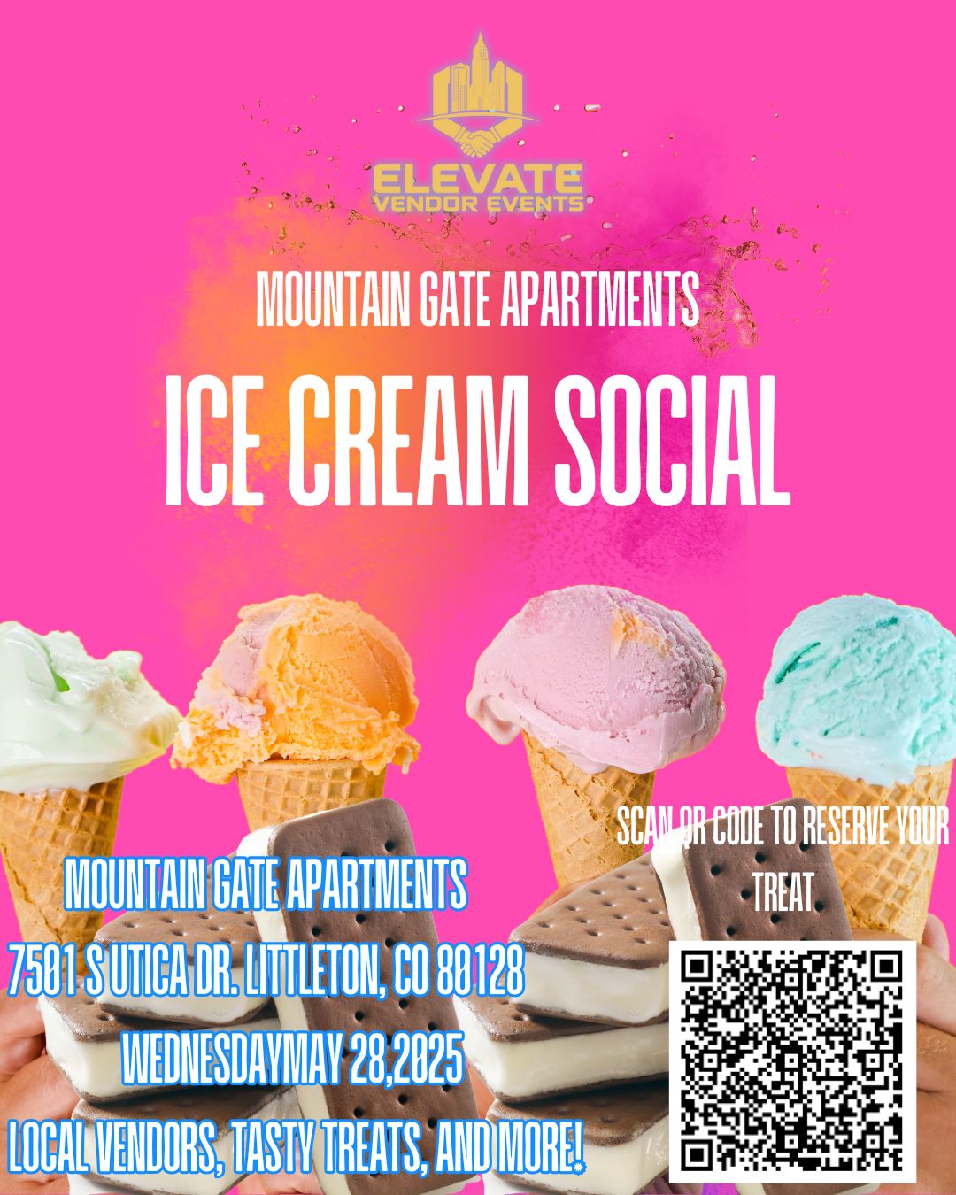 Ice Cream Social at Mountain Gate Apartments cover image