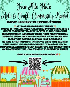 Four Mile Flats Art&Craft Community Market
