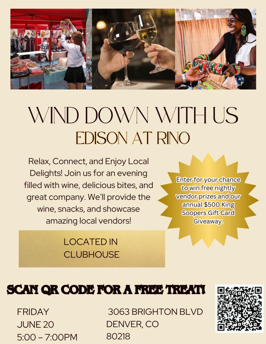 Wine Down at Edison at Rino cover picture
