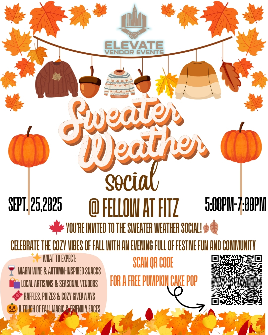 Sweater Weather Social at Fellow at Fitz cover picture