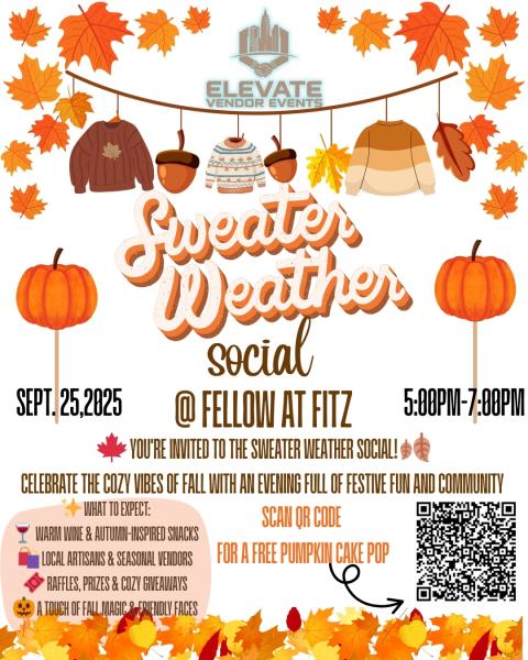 Sweater Weather Social at Fello at Fitz