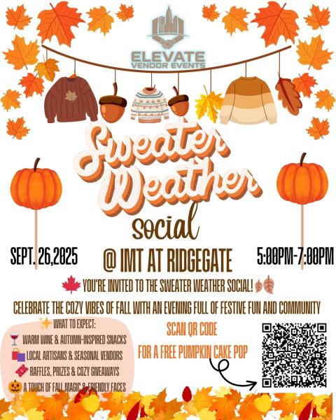 Sweater Weather Social at  IMT at RidgeGate