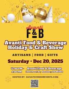 Avanti Boulder Holiday & Craft Show