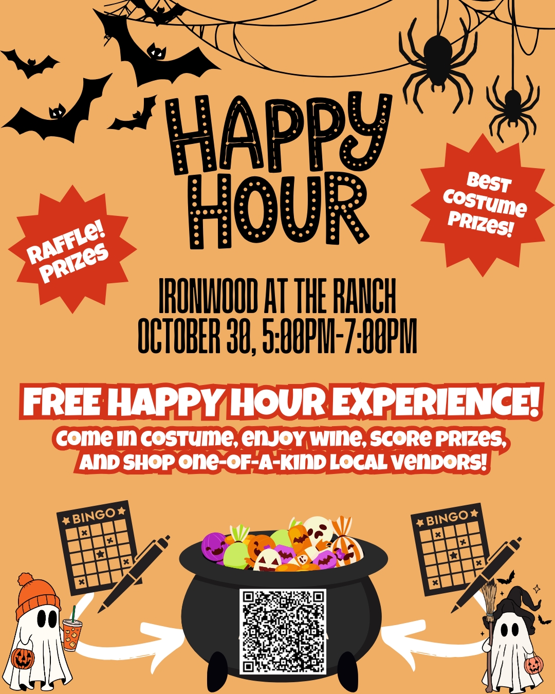 Happy Hour Halloween Party at Ironwood at The Ranch cover picture
