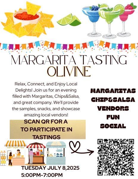Tuesday Margs Tasting at Olivine