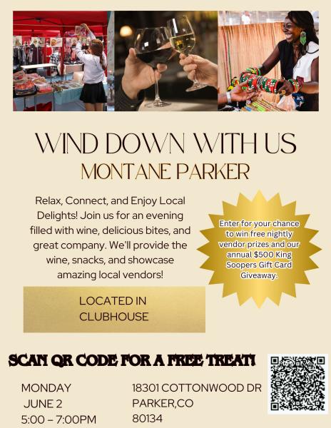 Wine Down at Montane Parker