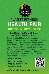 Planet Fitness Hea;lth and Wellness Fair cover picture