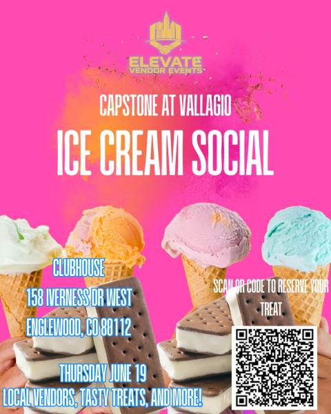 Ice Cream Social at Capstone at Vallagio
