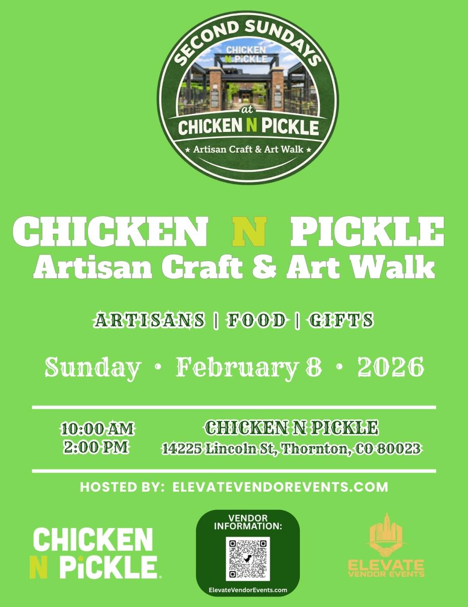 Chicken N Pickle Second Sundays Artisan Craft & Art Walk