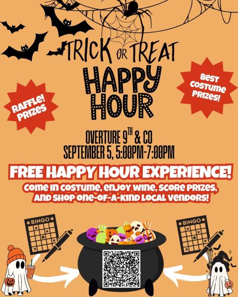 Halloween Happy Hour at Overture 9th&CO