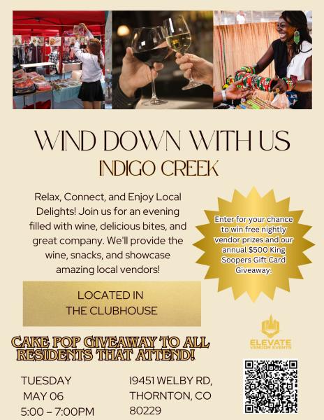 Wine Down at Indigo Creek