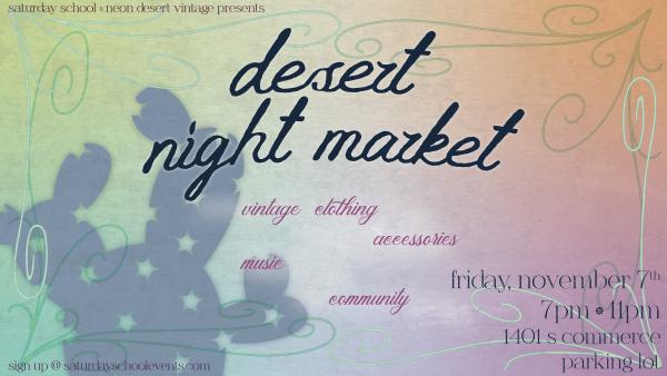 Desert Night Market