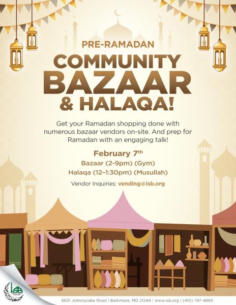 Pre-Ramadan Bazaar