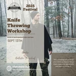 KNIFE THROWING cover picture