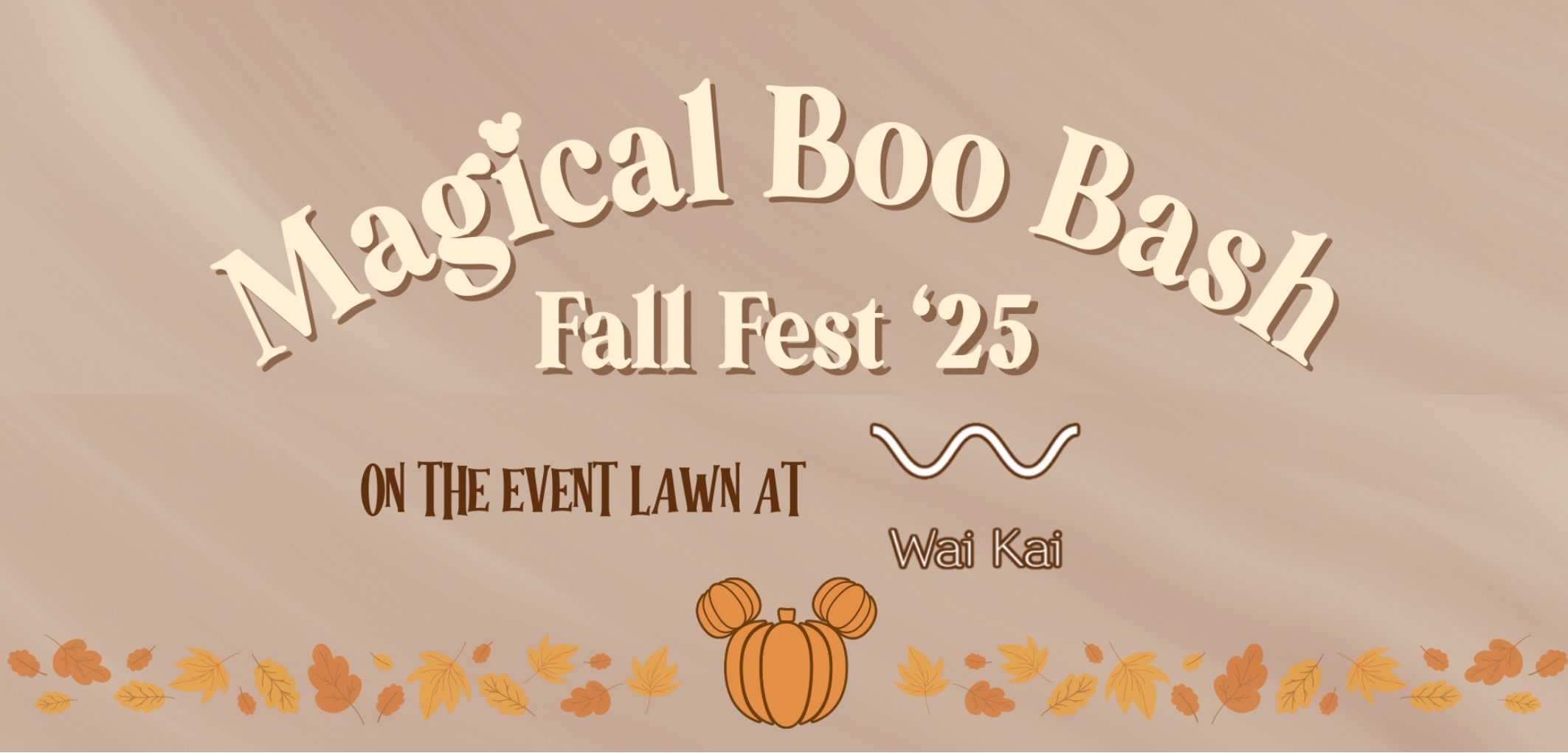 Magical Boo Bash Fall Fest