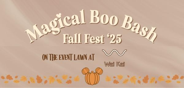 Magical Boo Bash Fall Fest