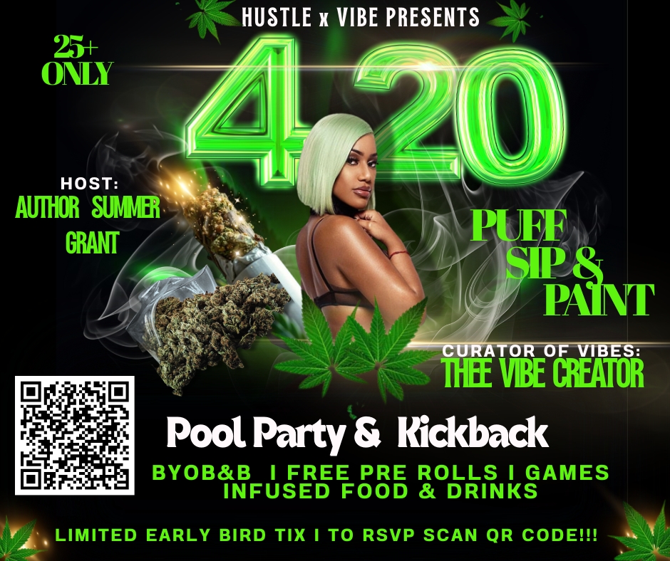 420 KICKBACK  Puff Sip & Paint