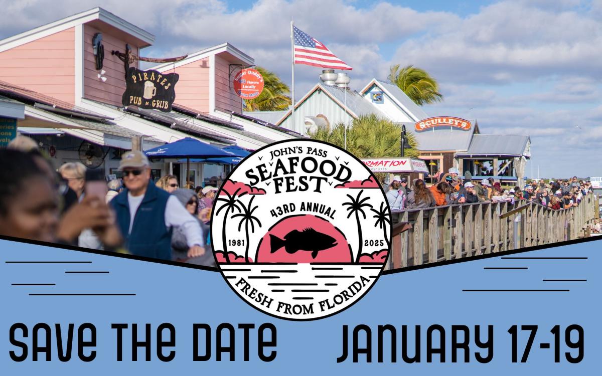 Johns Pass Seafood Festival 2025 Fayre Jenilee