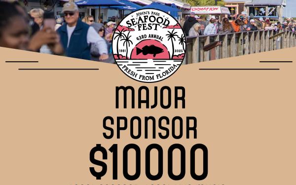 Major Sponsor - $10,000 Major Sponsor - $10,000