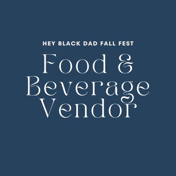 Food & Beverage Vendor Application Food & Beverage Vendor Application