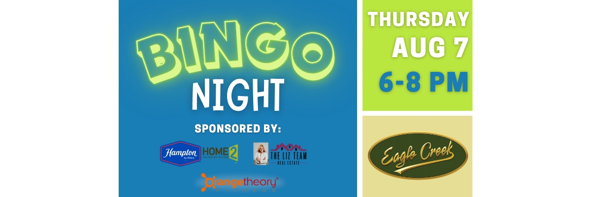 August 7 Bingo Night - Private Event