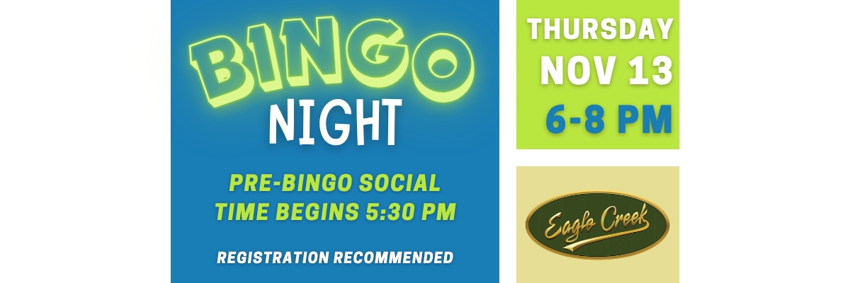 November 13 Bingo Night