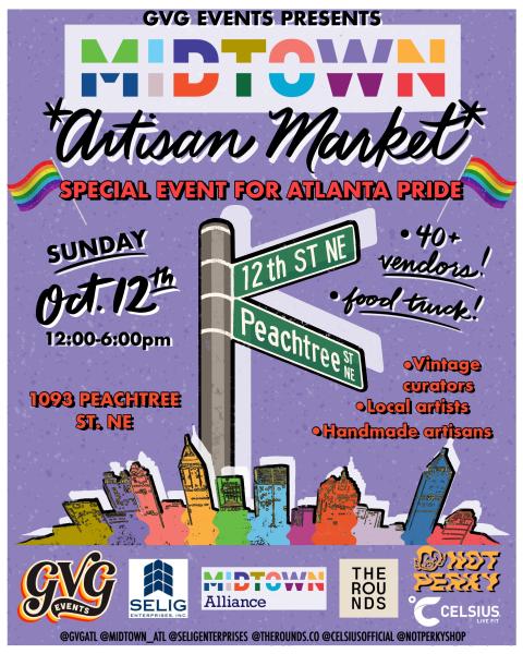 Midtown Artisan Market - October 12th, 2024