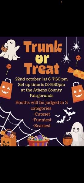 Athens Co Fair Trunk or Treat