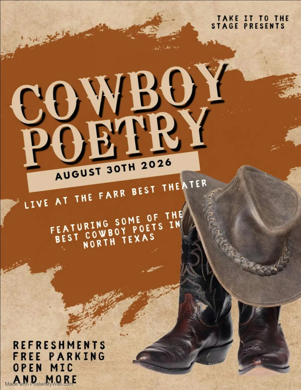 The Mansfield Cowboy Poetry Open Mic