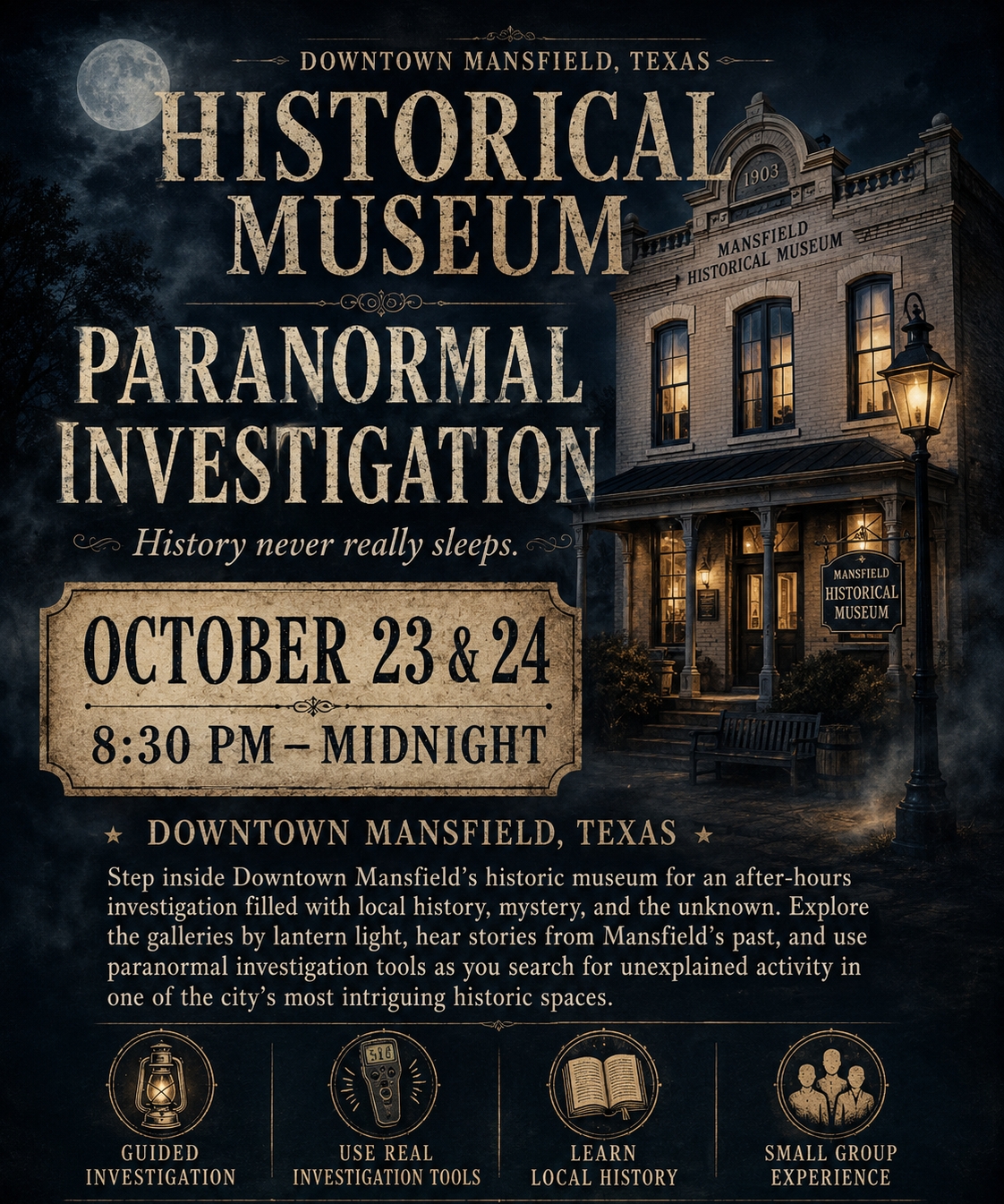 Historical Museum Paranormal Investigation with Wandering Soul Paranormal