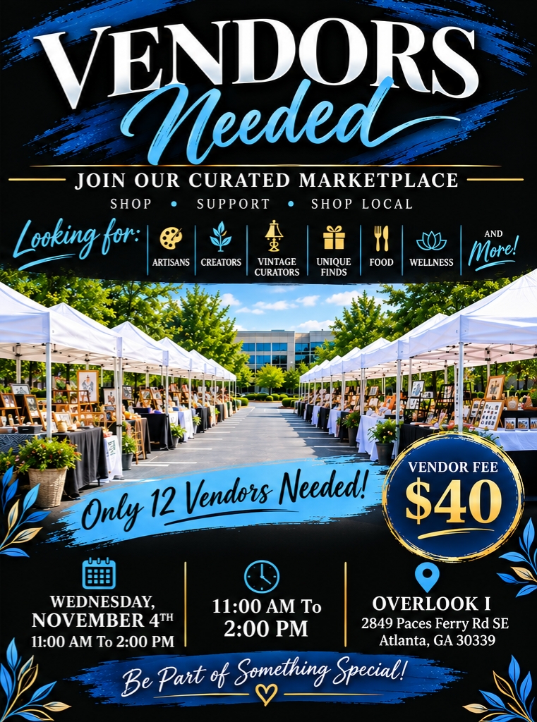 Overlook I's 1st Annual Curated Fall Sip-N-Stroll Marketplace - Tenant Event