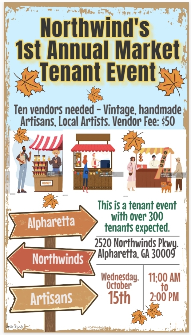 NORTHWINDS 1ST ANNUAL MARKET TENANT EVENT
