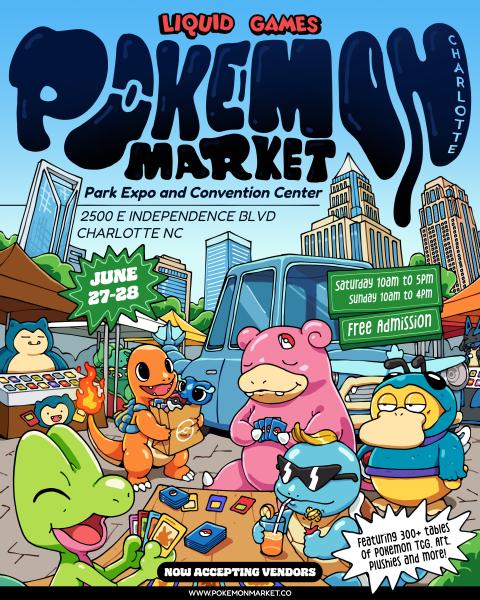 Pokemon Market Charlotte - 6/27-28