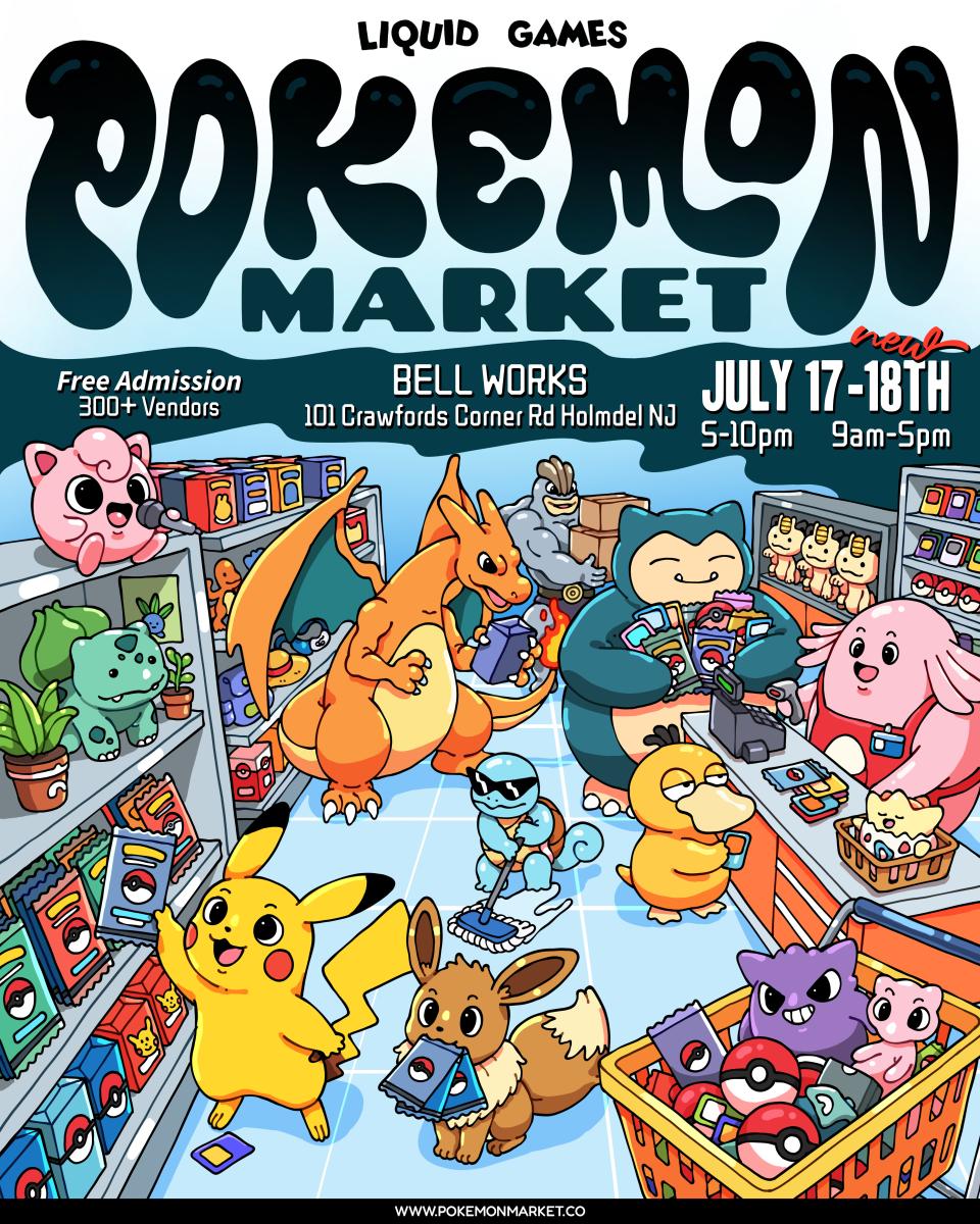Pokemon Market - July 17 & 18