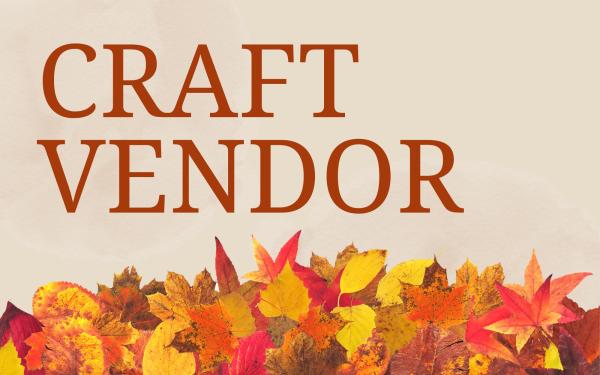 Craft Vendor - $50